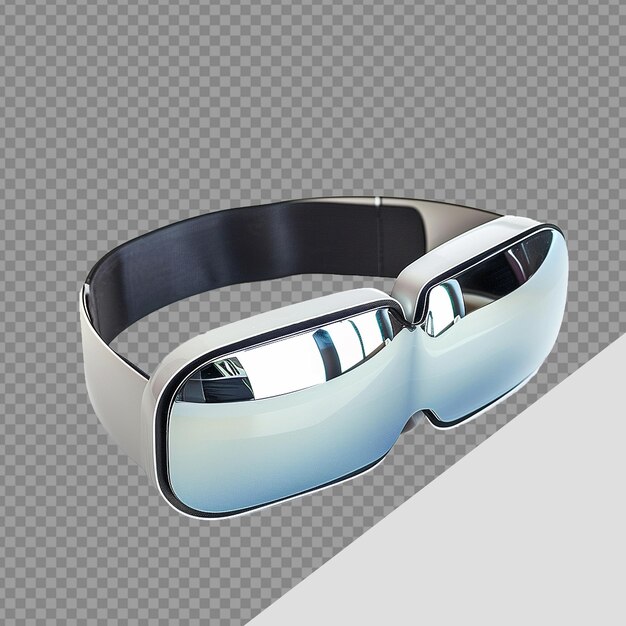 PSD 3d virtual reality glasses metaverse technology png isolated on transparent background