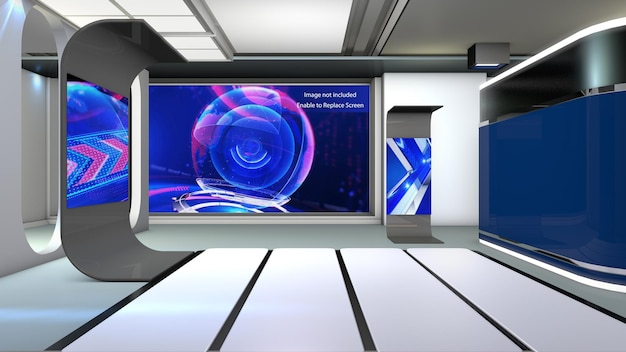 3D Virtual set studio