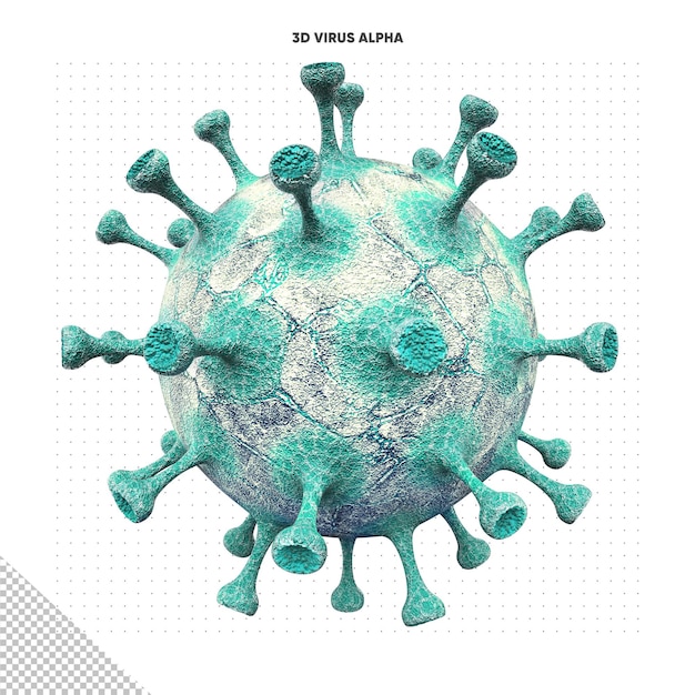 PSD 3d virus alpha