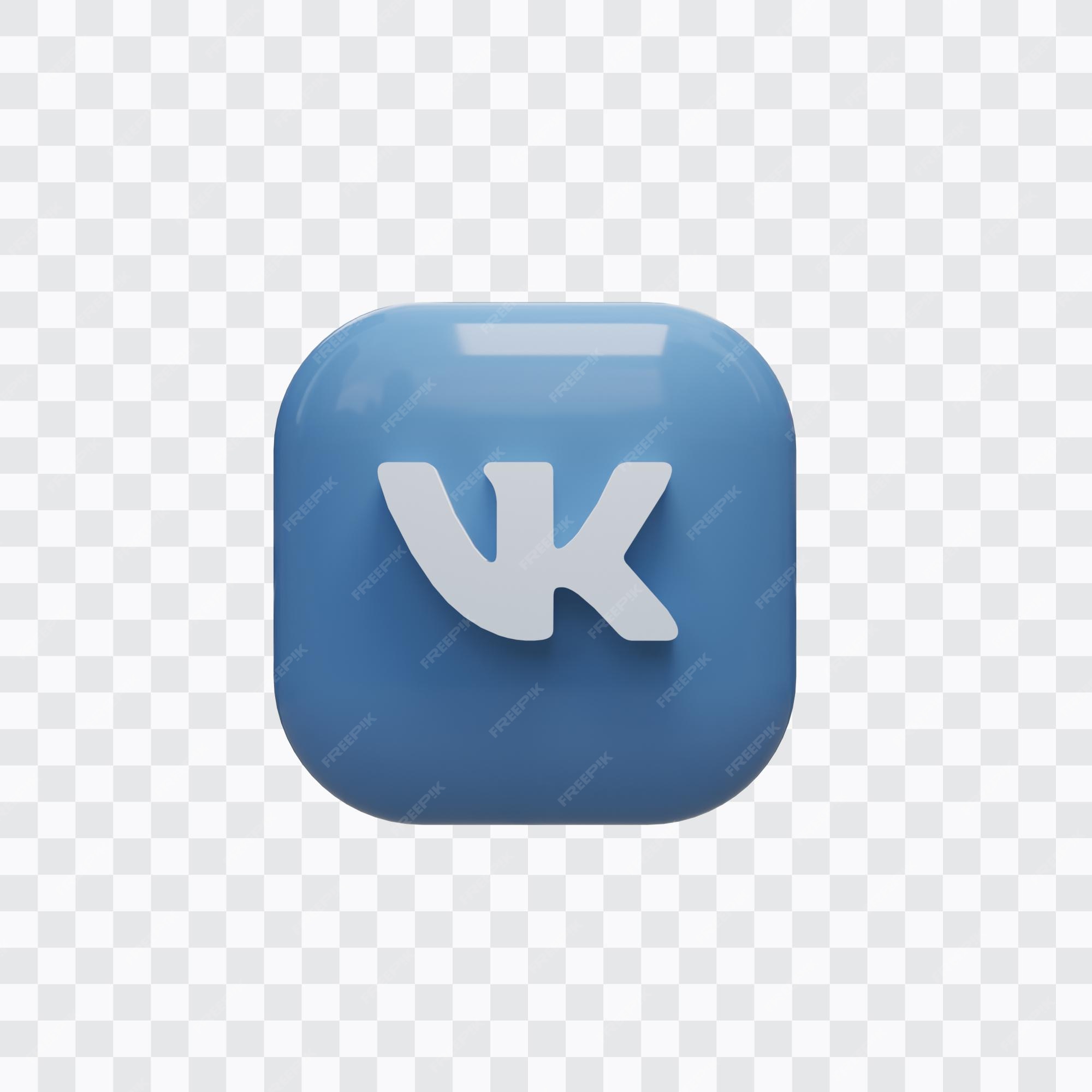 3д иконка ВК