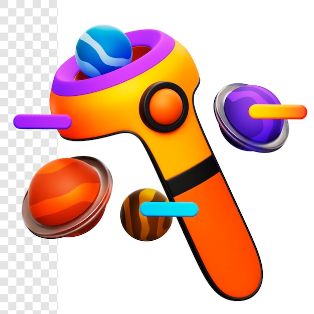 3D VR-gamingcontroller
