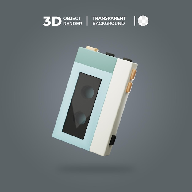 3D Walkman-muziekspeler