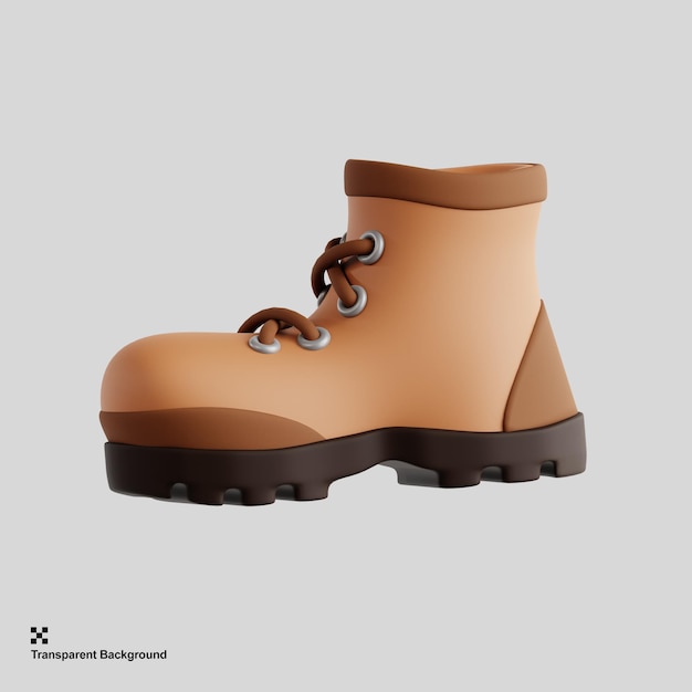 3d wandelschoenen pictogram