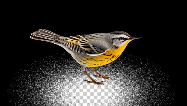 PSD 3d warbler png przezroczysty