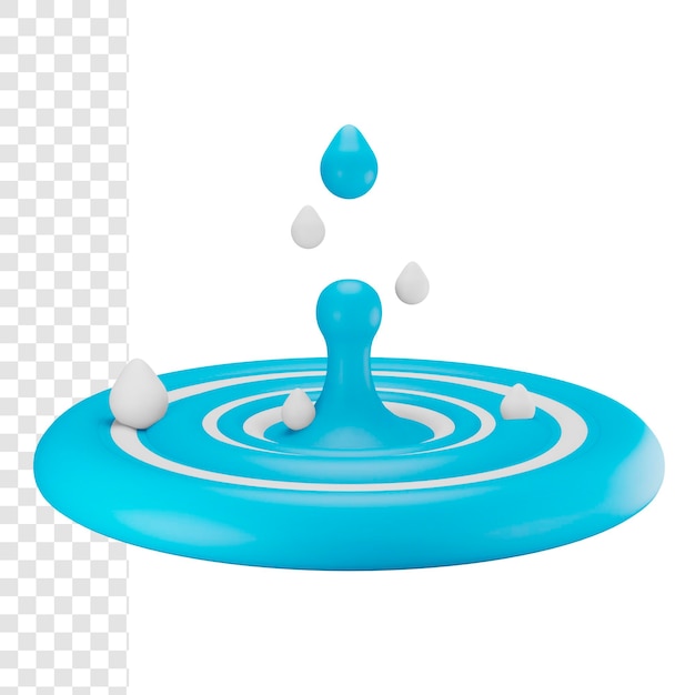 PSD 3d water