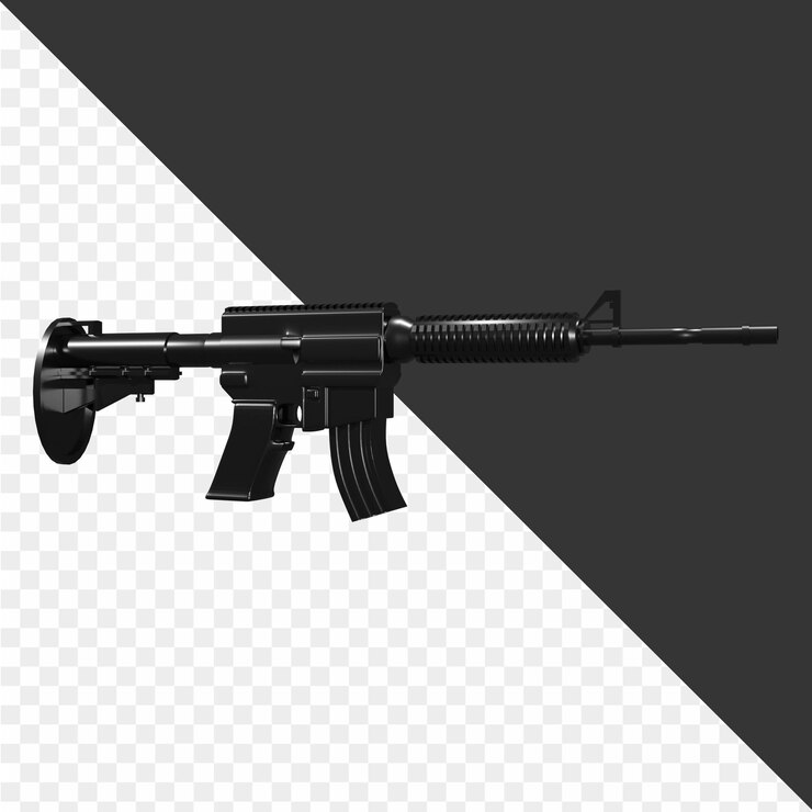 PSD 3d-иллюстрации оружия