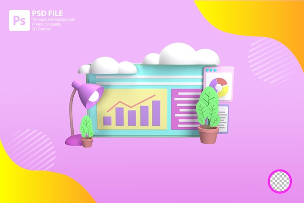 3d web illustration