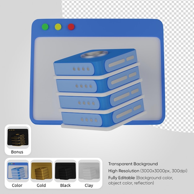 Layout web 3d con database