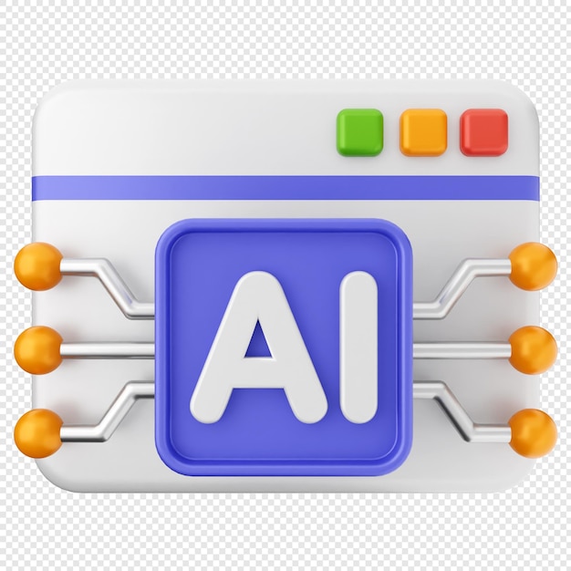 3D-webbplatsikon
