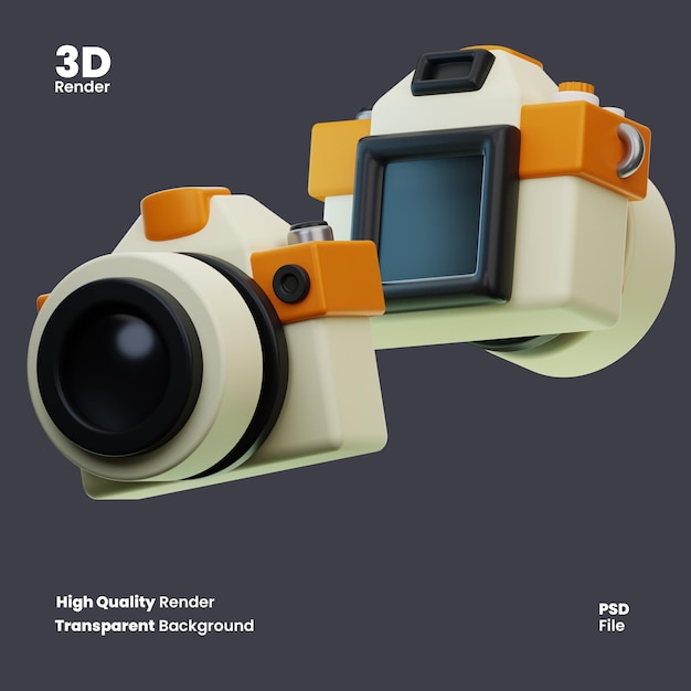 3D-weergave van camera