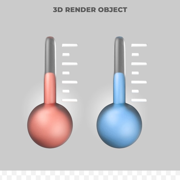 PSD 3d-weergave van weermeter