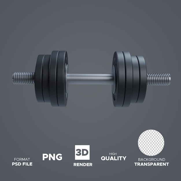PSD 3d weight illustration