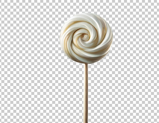 3d white lollypop