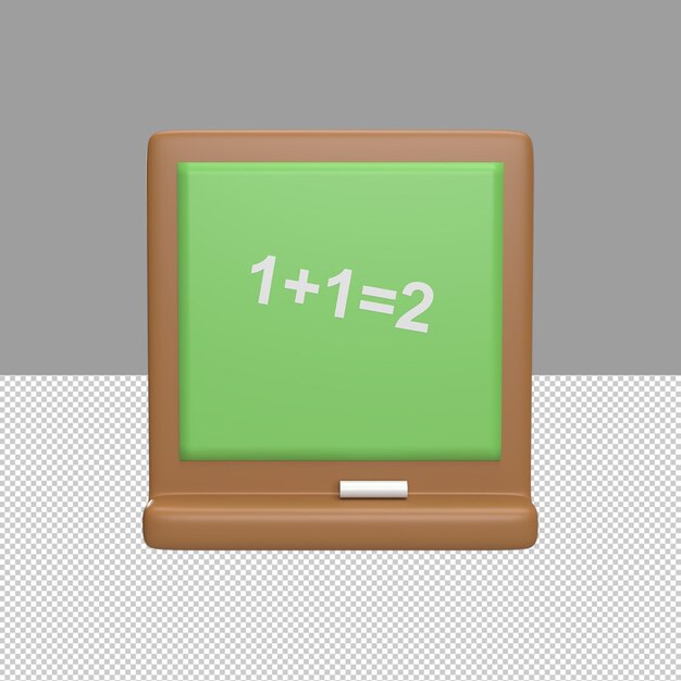 3d whiteboard rendered object illustration