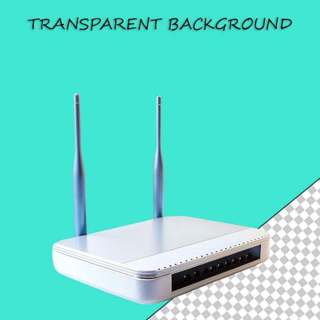 Router wi-fi 3d