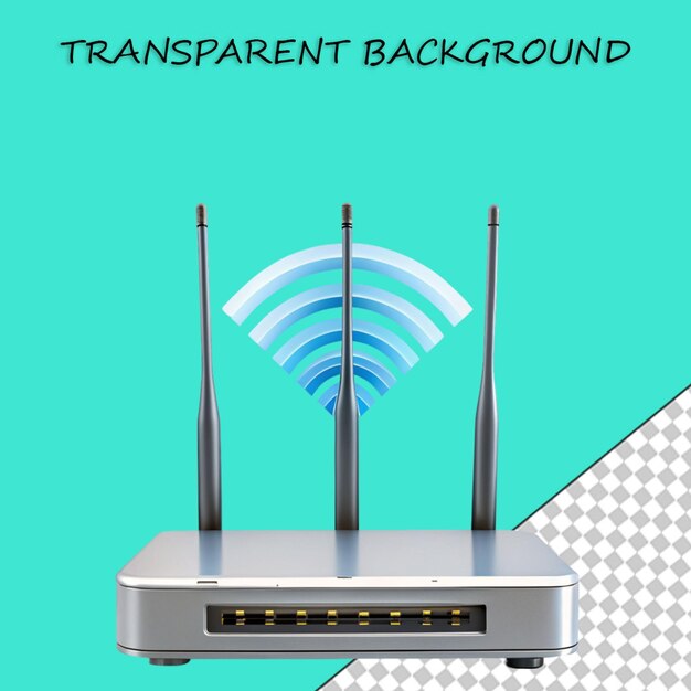 Router wi-fi 3d