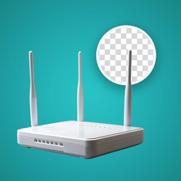 PSD router wi-fi 3d