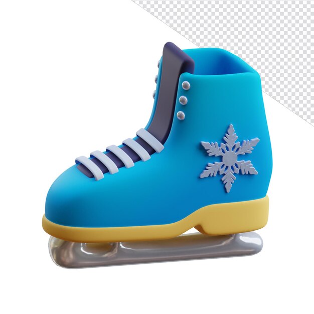 3d winter icon render asset design 3d icon illustration