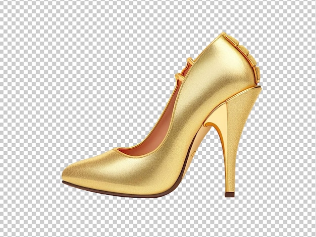 PSD 3d woman high heel shoe