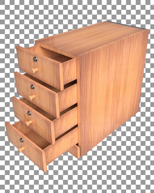 3d wooden file cabinet rendering interior design concepts