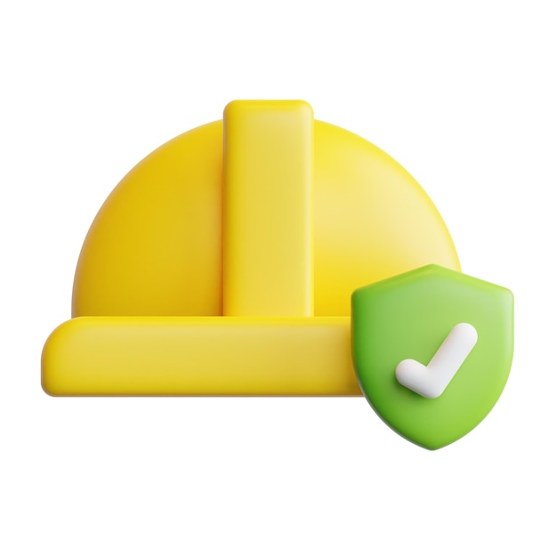 3d work Insurance concept high quality render illustration and icon
