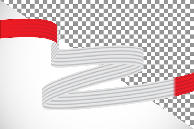 PSD 3d wstążka z flagą kanady-6