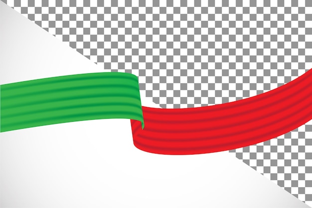 3d wstążka z flagą Portugalii46