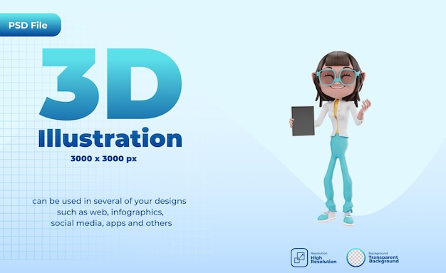 3d Wyjaśnij Za Pomocą Tabletu