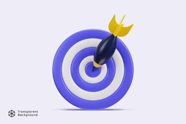 PSD 3dbusiness target icon