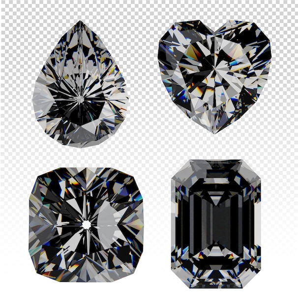 PSD 4 diamond shape