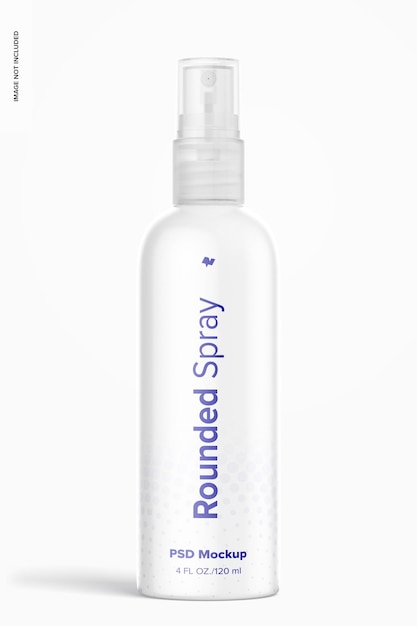 Clear Spray Bottle Mockup - Free Download Images High Quality PNG, JPG