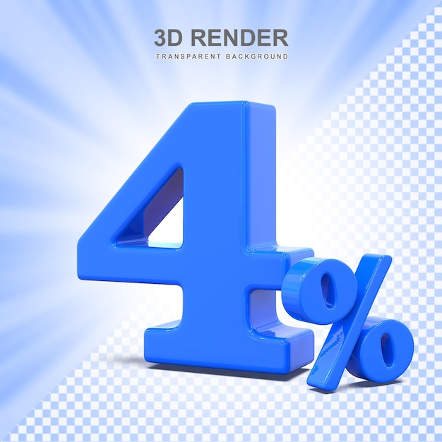 4 procent niebieskiej oferty w 3D