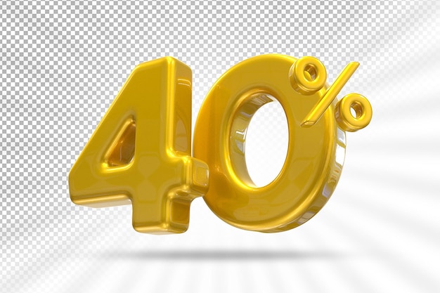 40 percent gold offer in 3d