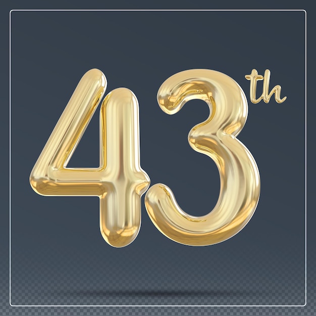43周年記念 ゴールデン