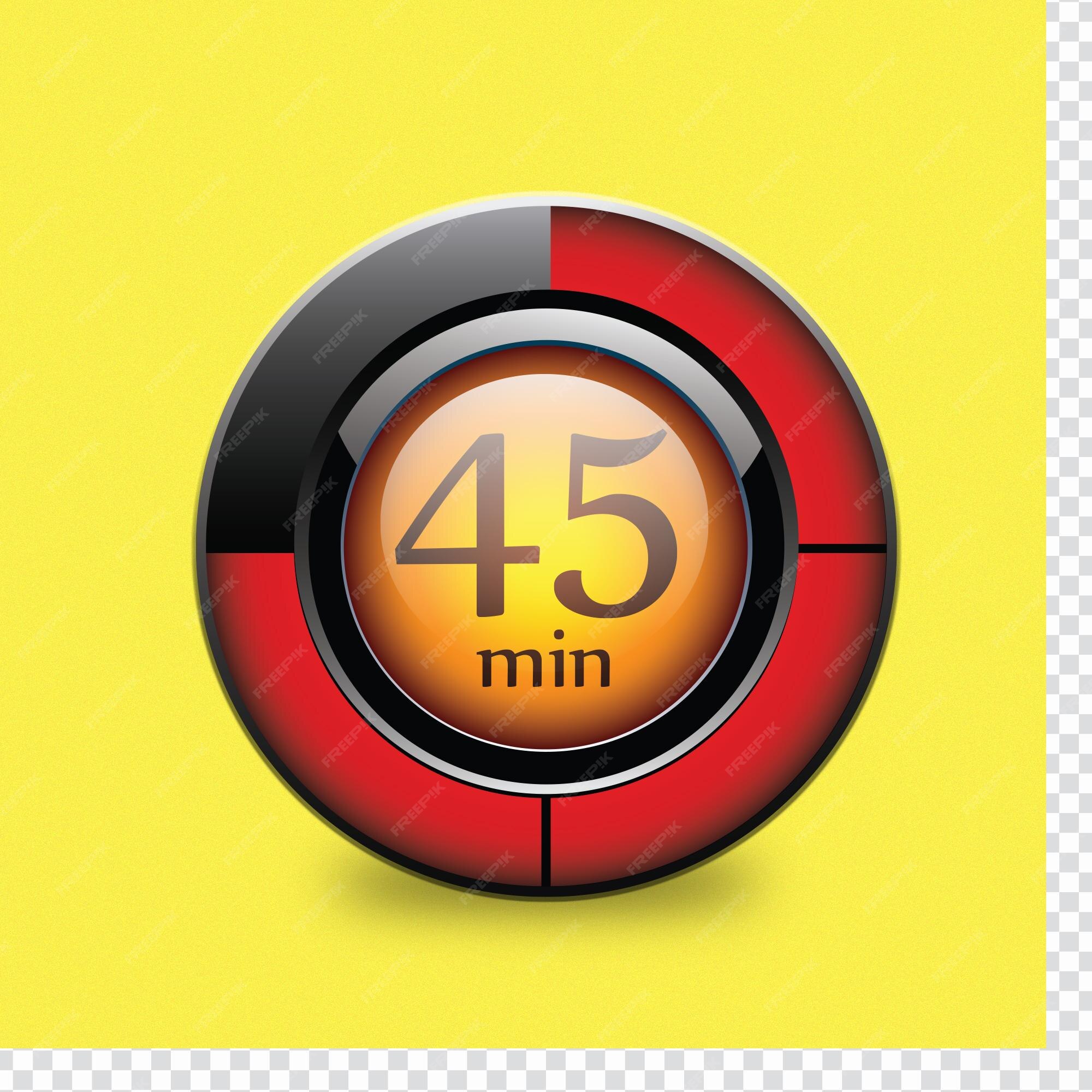 PSD | 45 timer icon