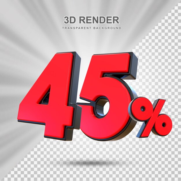 45 procent korting op Black Friday nummer 3D