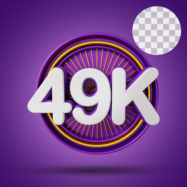 49k numeric with stage 3d rendering