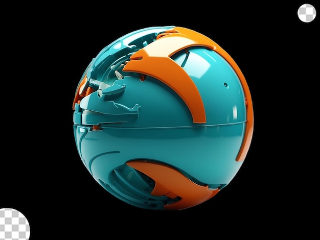 PSD 4k sustain sphere png transparent