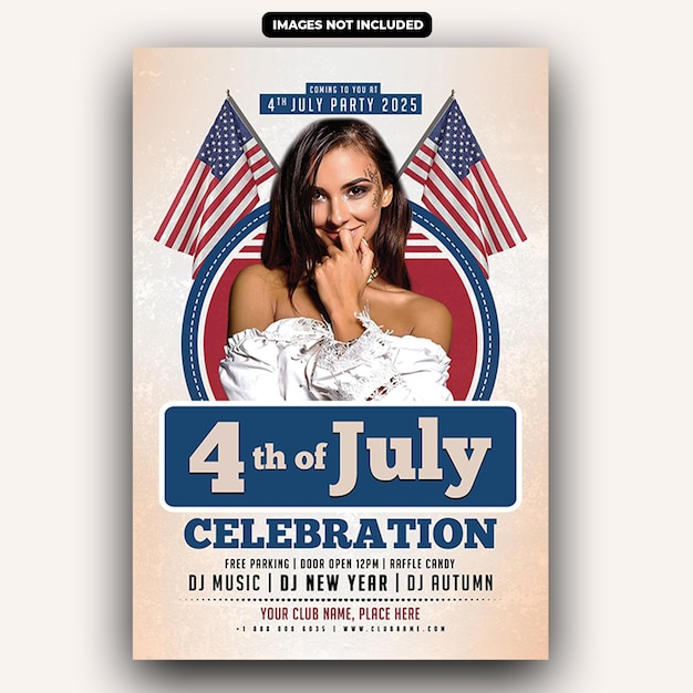 7月4日 祝賀フライヤー