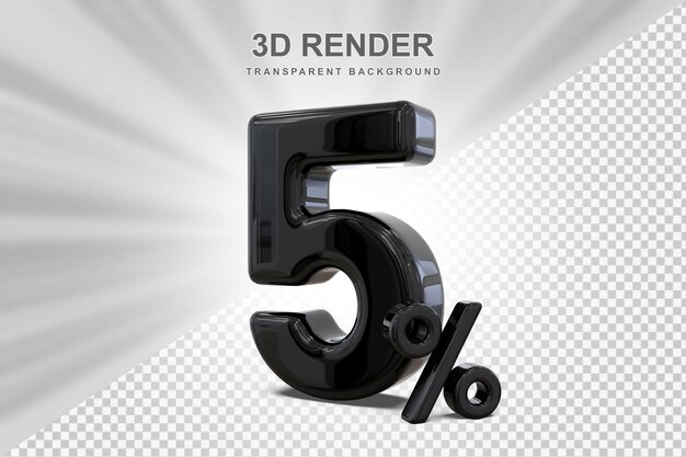 5 Procent Promocji Off Sale 3d