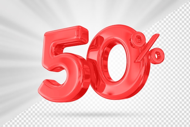 3d での 50% の再オファー