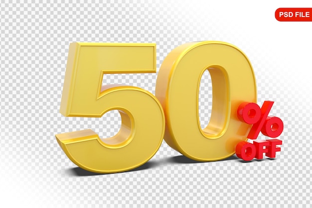 50 procent goud aanbod in 3D