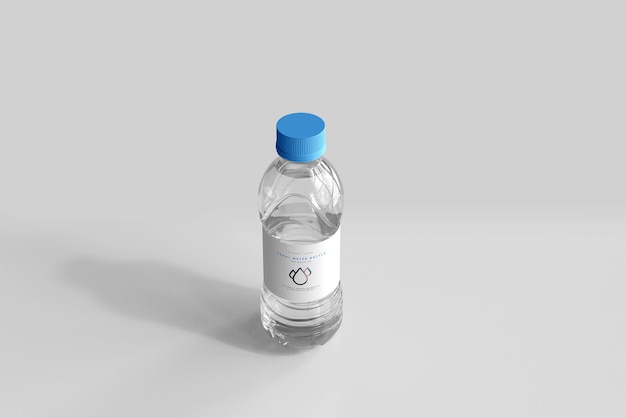 Mockup di bottiglia d'acqua dolce da 500 ml