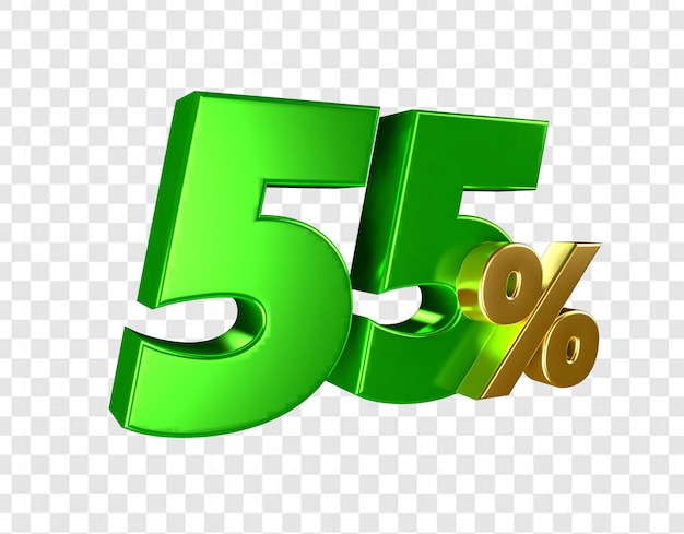 55 fifty five percent off yellow and red 3d