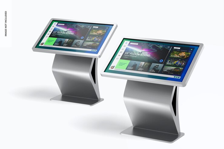 PSD 55 floor stands digital mockup