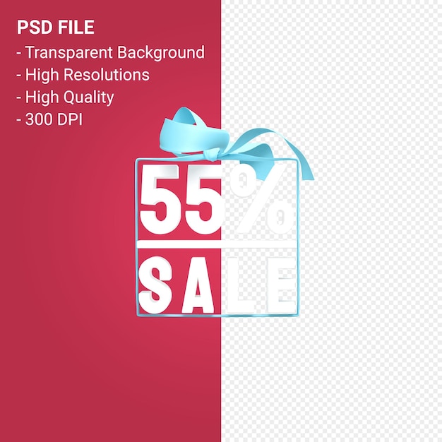 활과 리본 3d 디자인 절연 55 % 판매