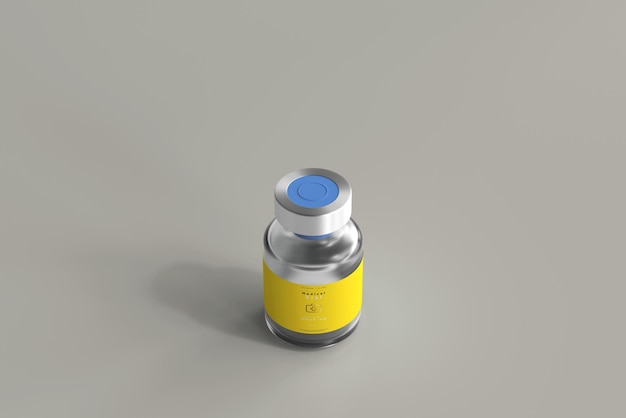 5ml Vial Bottle Mock Up