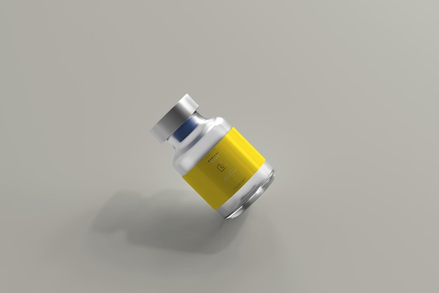 5ml Vial Bottle Mock Up