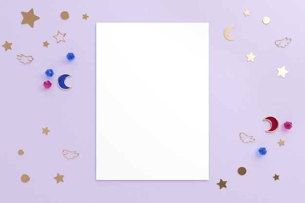 5x7 card mockup