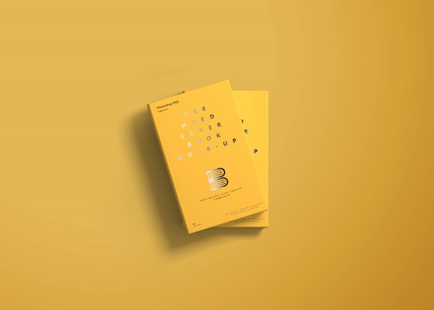 5x8 hard cover book mockup